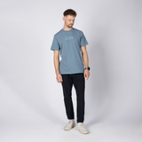 Brand 1.1 Tee - blau grau