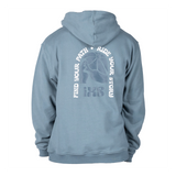 Graphic 1.0 Hoodie - blau grau
