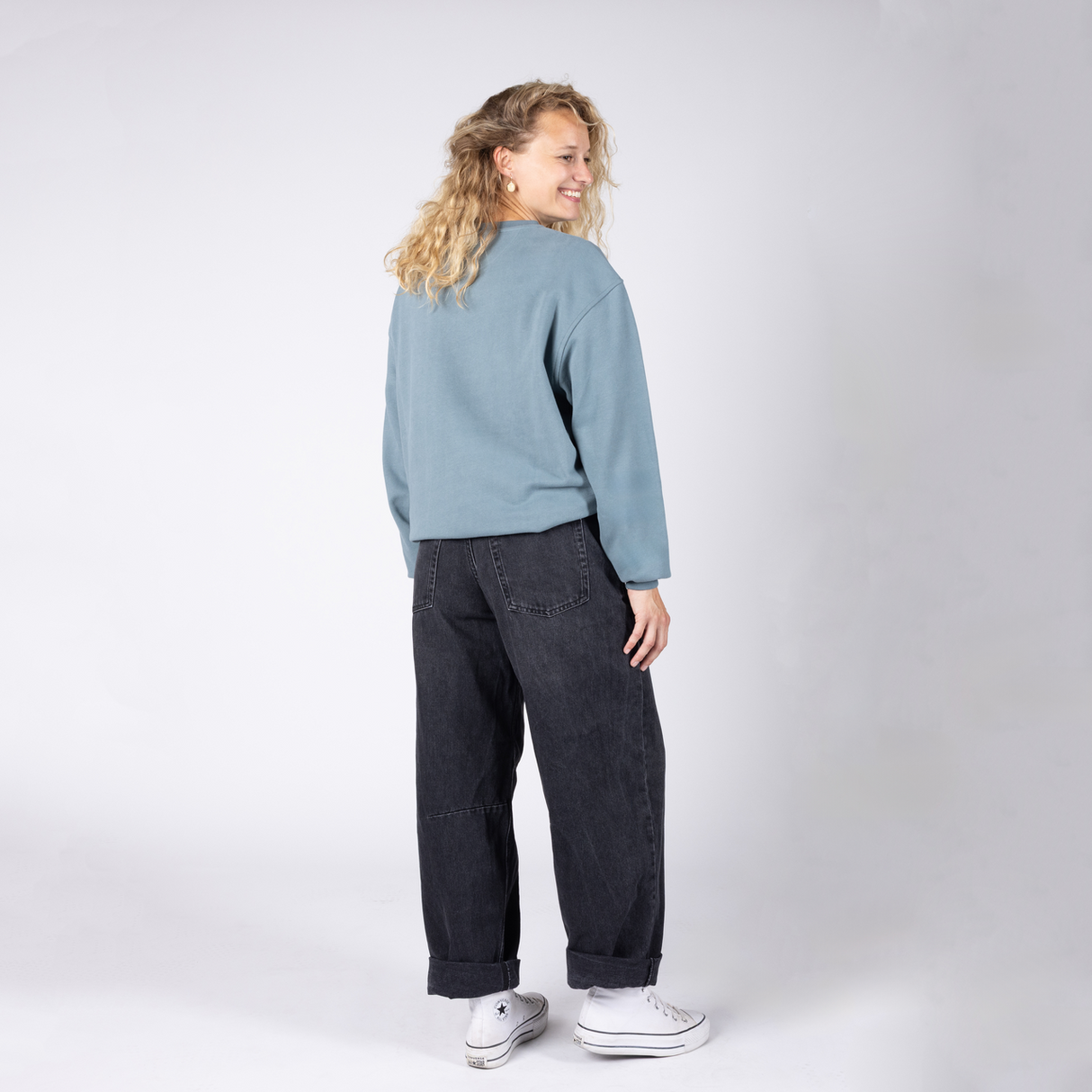 Brand 1.0 Sweater - blau grau