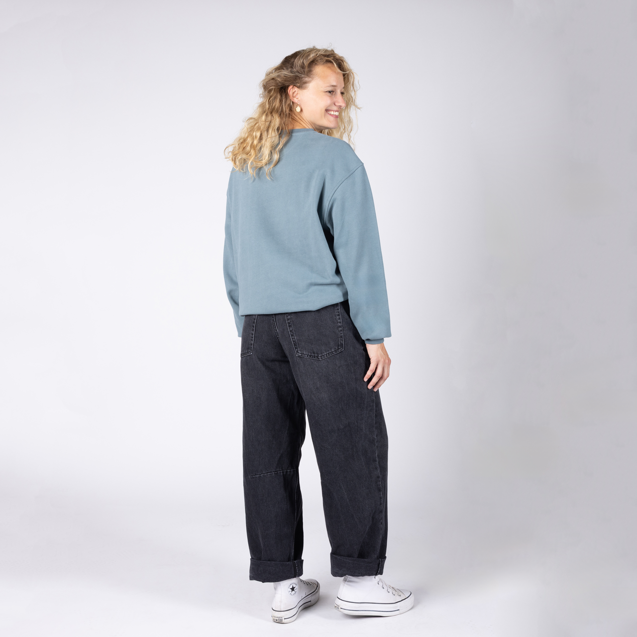 Brand 1.0 Sweater - blau grau