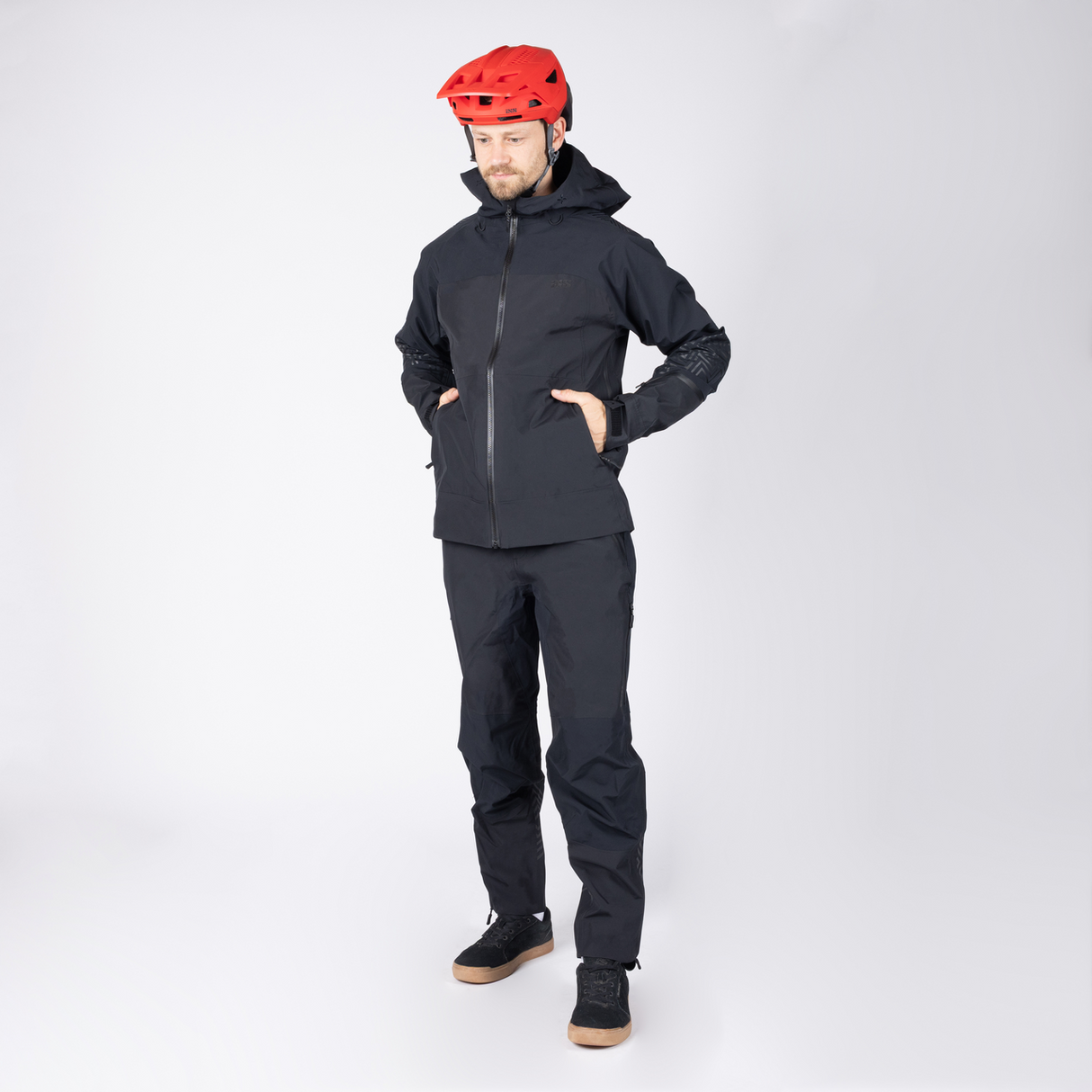 AW 1.0 Laminatjacke - schwarz