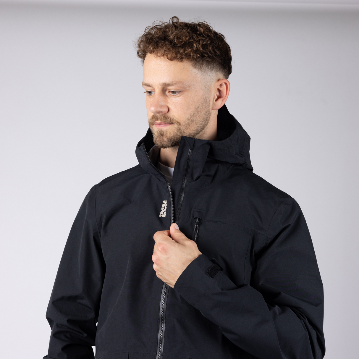 AW 1.0 Laminatjacke - schwarz
