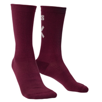 Carve 1.0 Socken - night red