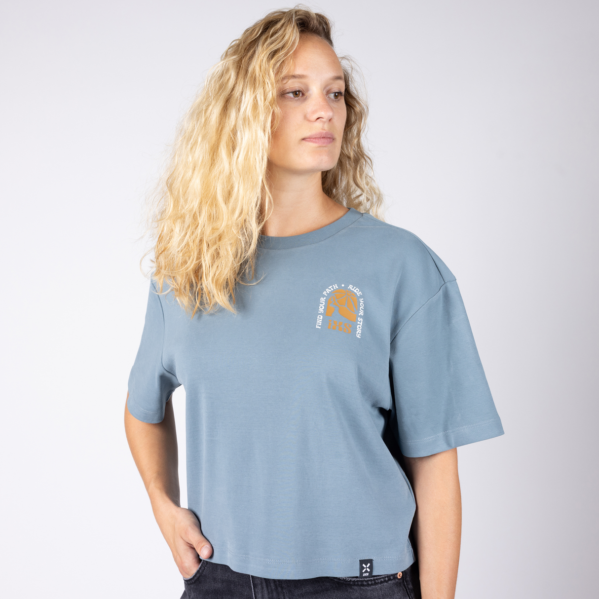 Graphic 1.0 WMS Tee - blau grau