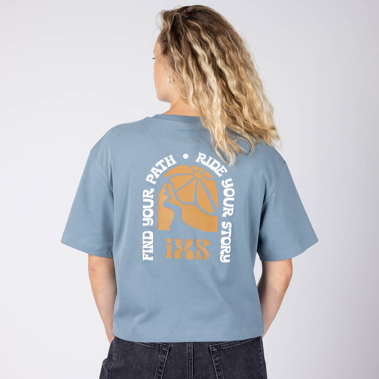 Graphic 1.0 WMS Tee - blau grau