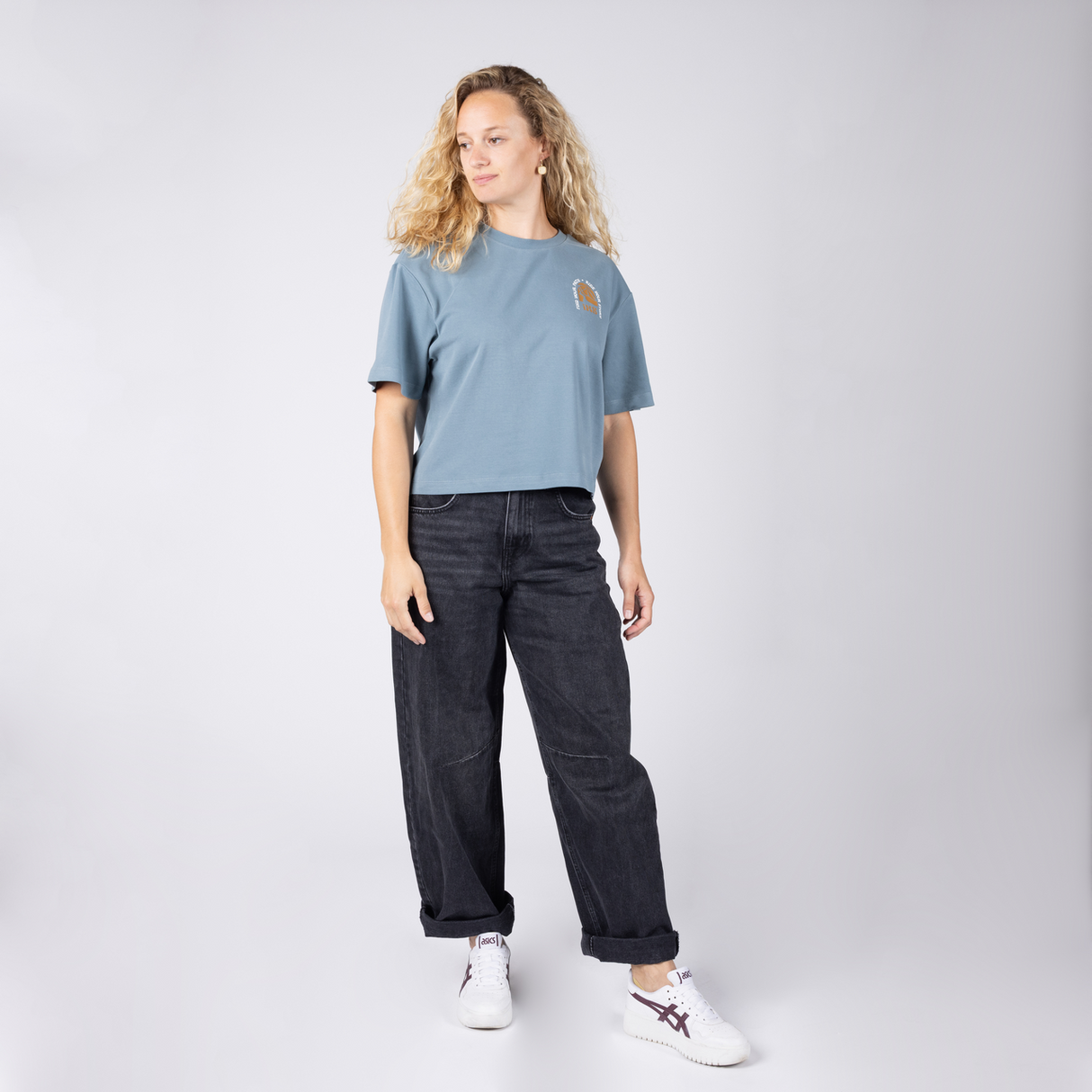 Graphic 1.0 WMS Tee - blau grau