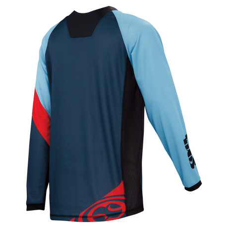 Race 7.1 DH Trikot - Worldcup Edition - Blau/Rot