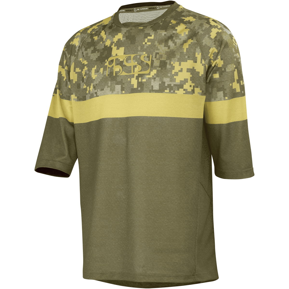 Carve Air Trikot - Olivegrün/Camo - 3/4