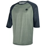 Maillot Carve - Vert olive/Graphite - Manches 3/4