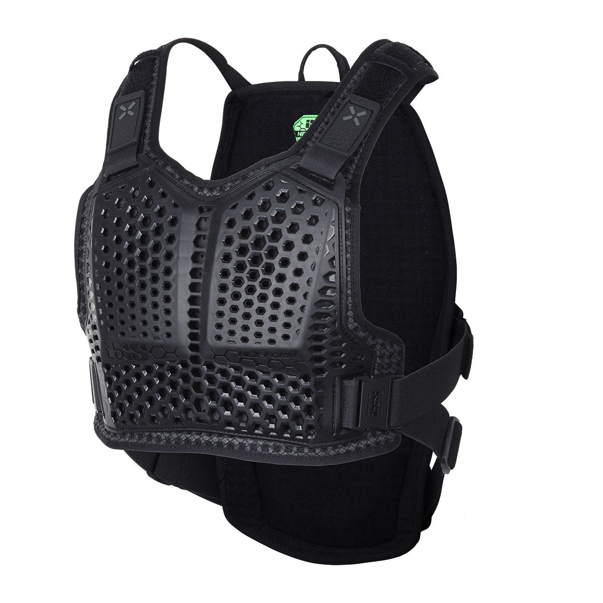 Hex Pull-Over Protektoren Weste - schwarz