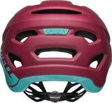 4FORTY Fahrradhelm - matte/gloss brick red/ocean