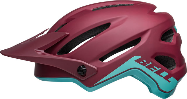 4FORTY Fahrradhelm - matte/gloss brick red/ocean