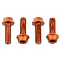 Flaschenhalter Aluminiumschrauben - M5 x 15 mm - orange