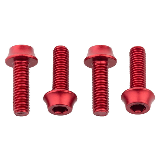 Flaschenhalter Aluminiumschrauben - M5 x 15 mm - red