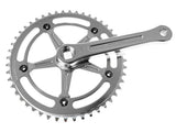 Super Pista zestaw korby 165 mm - silver