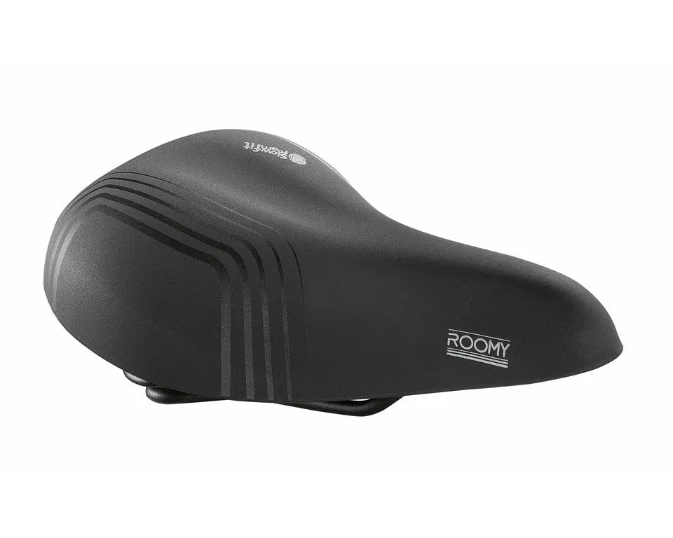 Roomy Urban Relaxed Fahrradsattel - schwarz