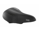 Roomy Urban Relaxed Fahrradsattel - schwarz
