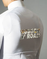 Rebel Hybrid Jacket - White / Chrome