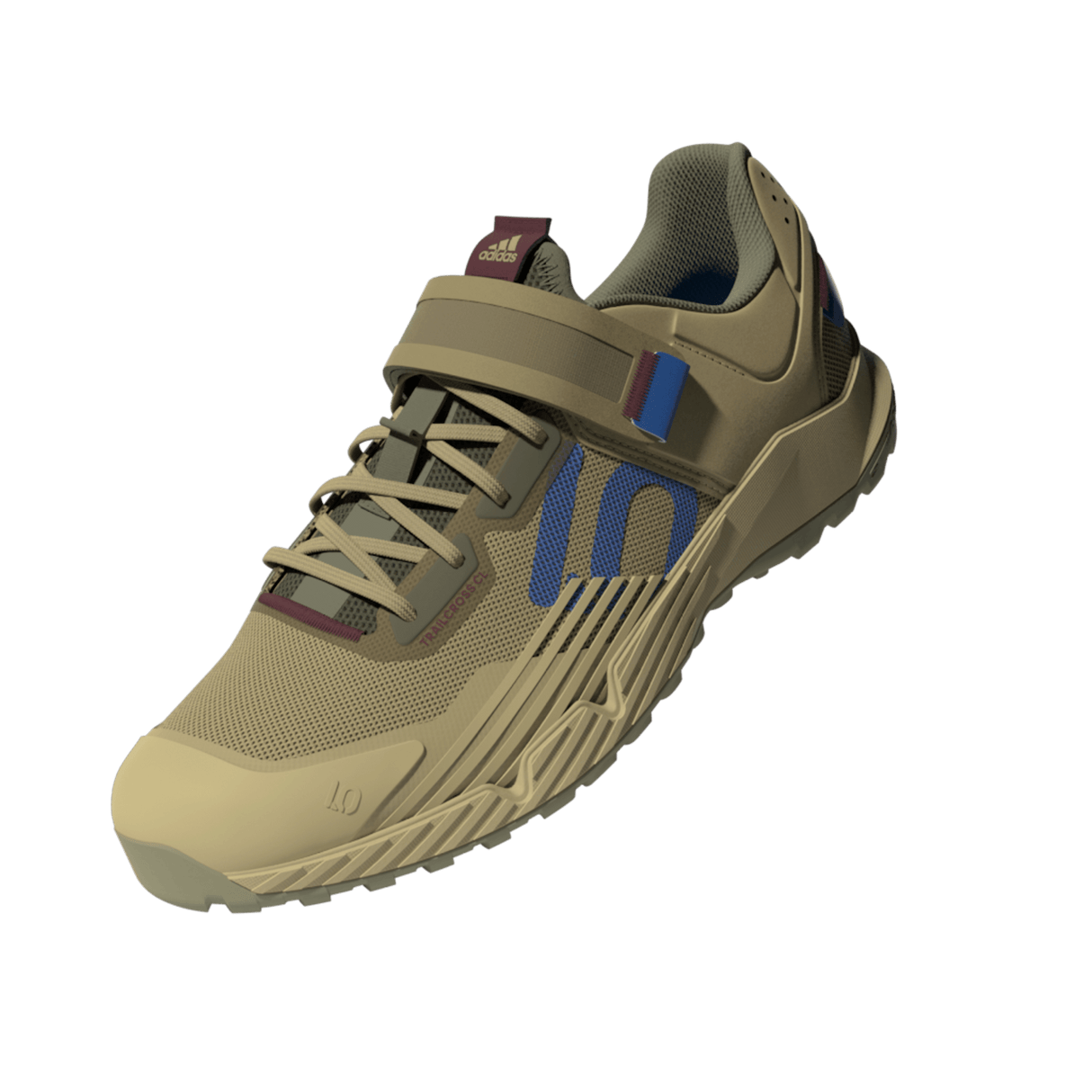 Trailcross Clip-In - Beige Tone/Blue Rush/Orbit Green