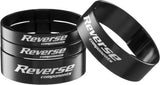 Spacer Set Gabel ultra light - 1 1/8 Zoll - schwarz