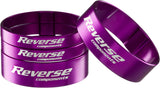 Spacer Set Gabel ultra light - 1 1/8 Zoll - purple