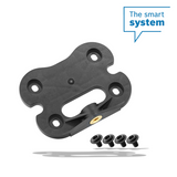 Anschraubplatten-Kit nicht steckerseitig, CompactTube 400 horizontal (BBP324Y) - fest verbaut