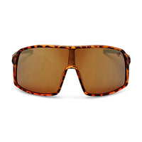 Erica, Gold Mirror - Matte Turtle Brown