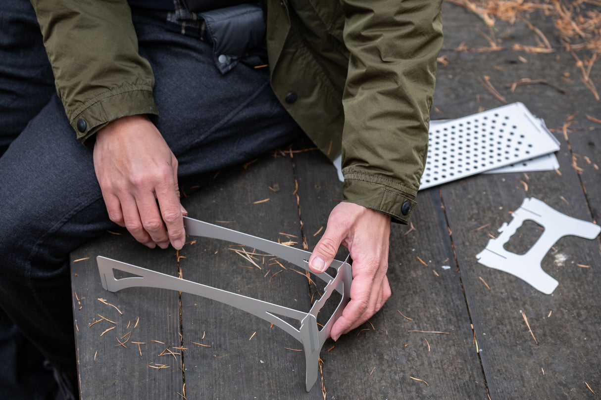 Sylvan Works Solow Outdoor Table - silber