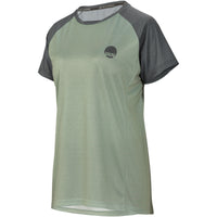Maillot Flow pour femmes - Vert olive/Graphite