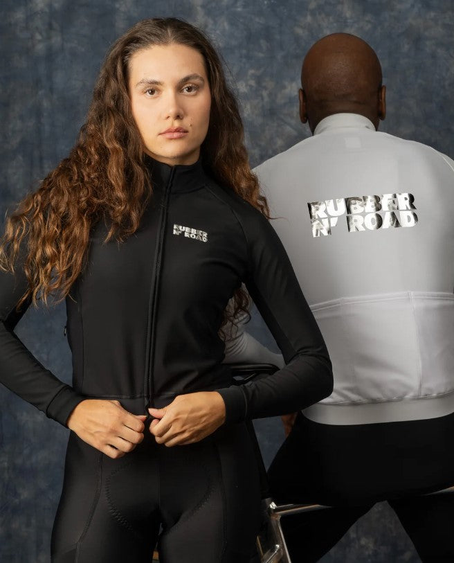 Rebel Hybrid Jacket - White / Chrome
