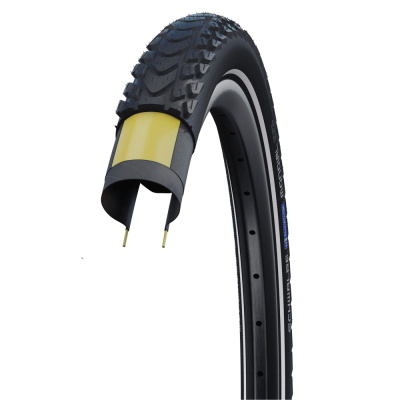Marathon Mondial DD, Race Guard, 27.5" Drahtreifen, E-50 - schwarz/reflex