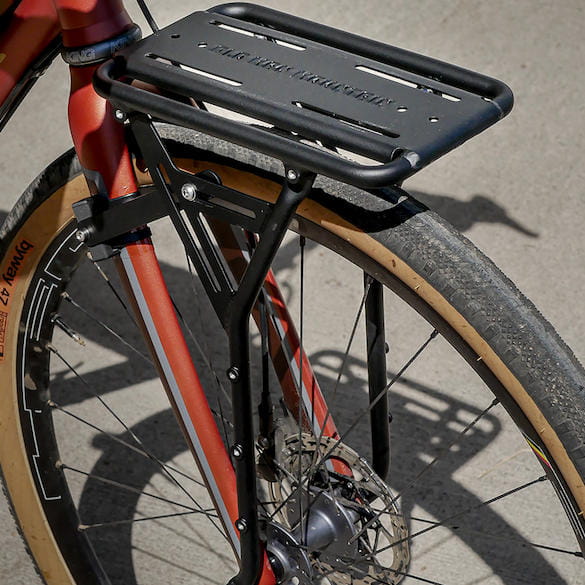 Elkhorn luggage rack - black 