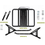 Portaequipajes Pizza Rack - negro 