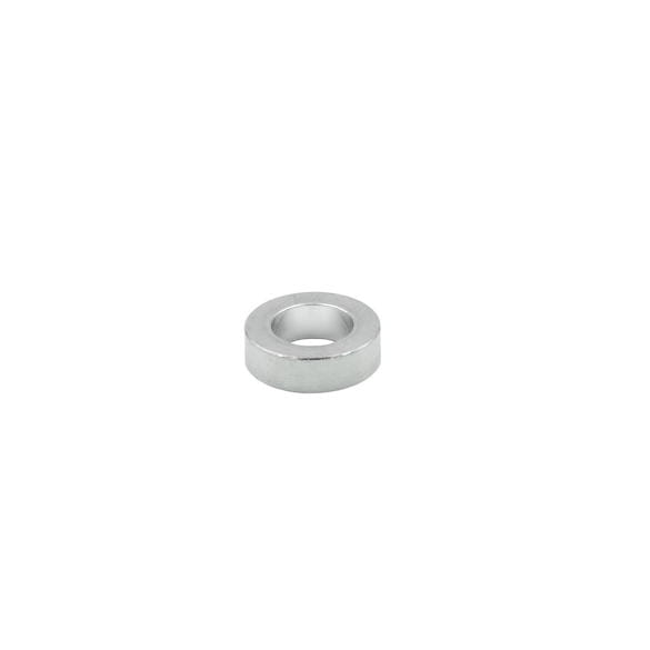 Spacer for thru axles, M15, 5 mm - silver 