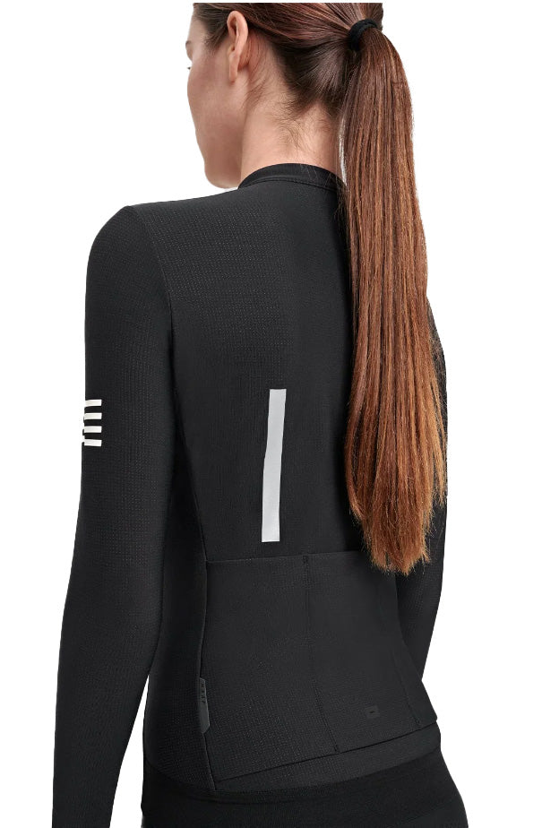 Women's Evade Thermal LS Jersey 2.0 - Black