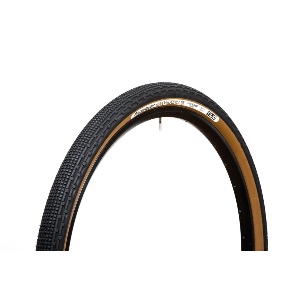 Pneumatico Panaracer Gravel King Semi Slick | 700x35c | Pieghevole | Fianco Marrone | Tubeless Ready - 3