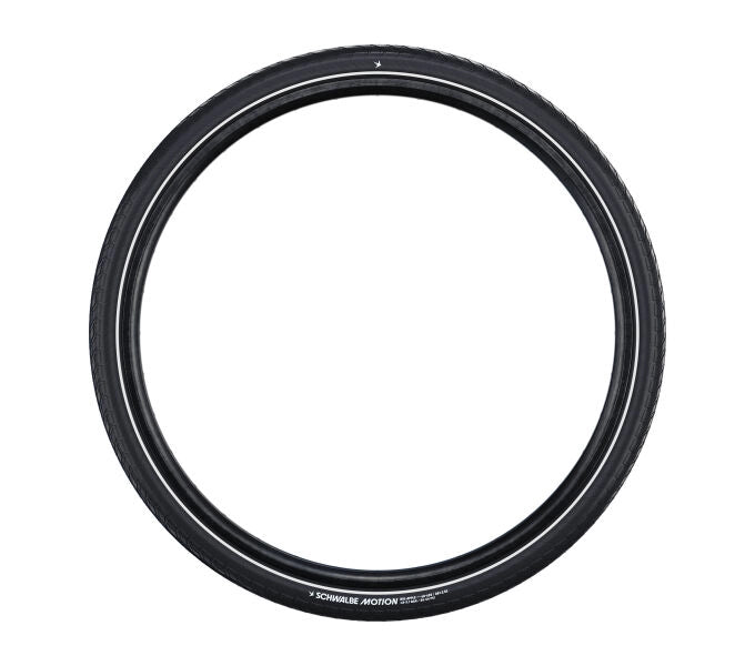 MOTION Big Apple, RaceGuard, Drahtreifen 18" - Schwarz/Reflex