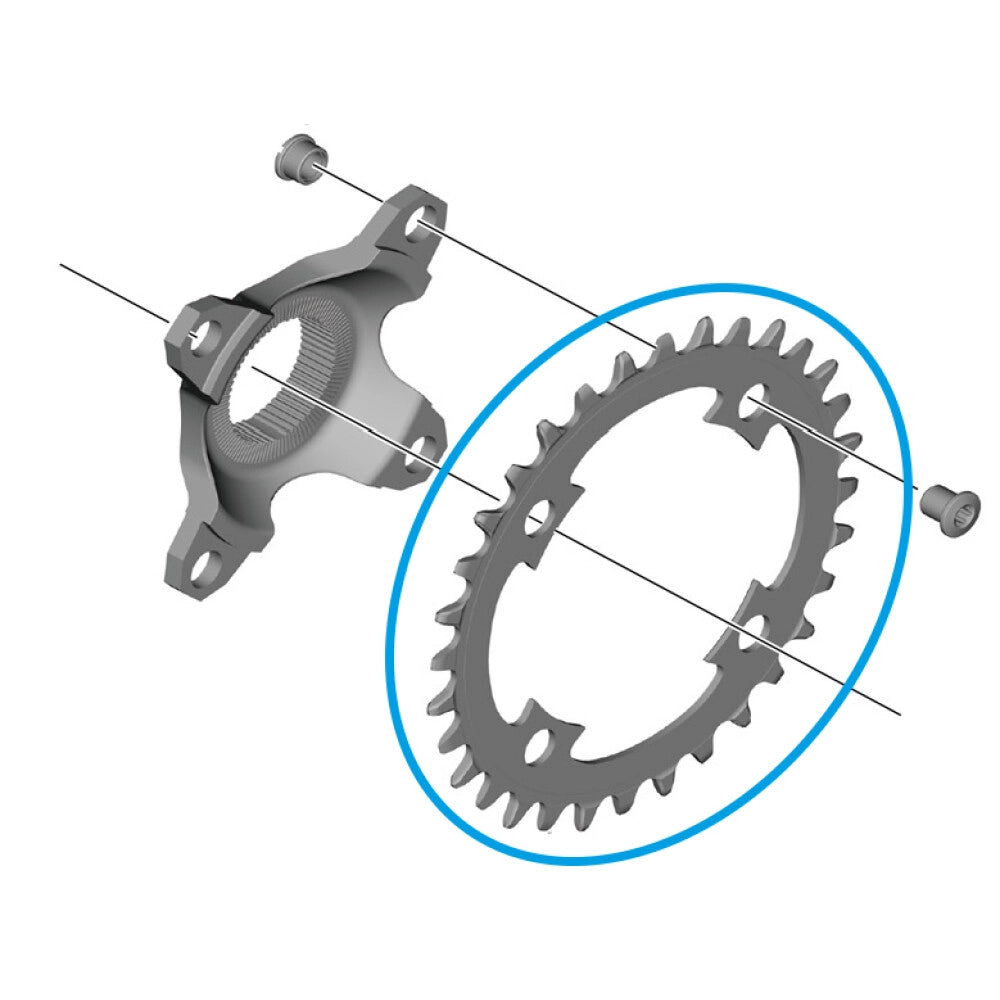 Chainring SHIMANO E-BIKE SYSTEMS CR-EM800
