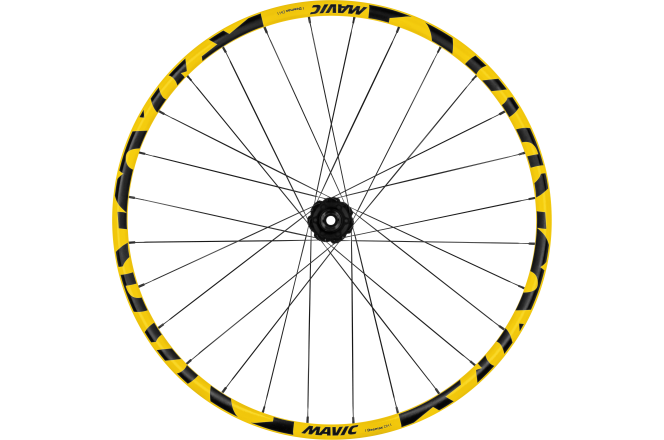 Deemax DH Hinterrad 29 Zoll Boost Yellow Edition