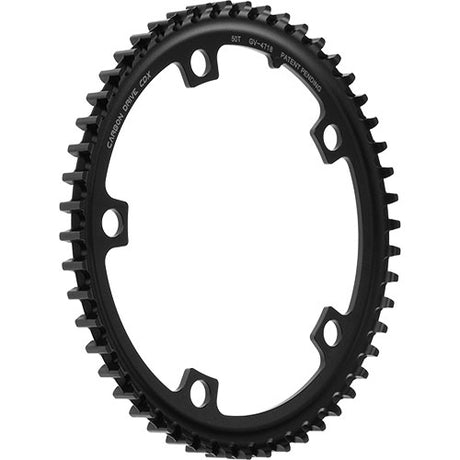 CDX Koło pasowe przednie, 130 mm - czarne