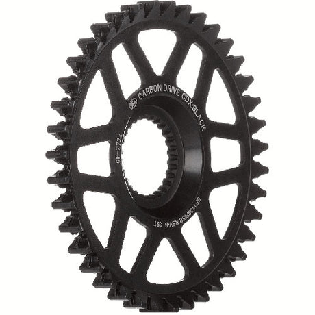 CDX Riemenscheibe vorne, Direct Mount, Pinion - czarny