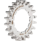 CDX Riemenscheibe hinten, Rohloff - silber