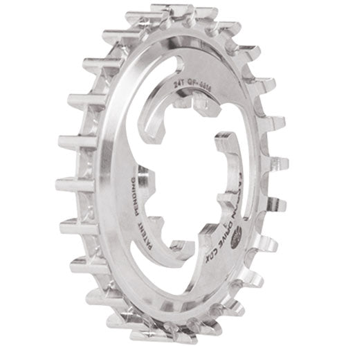 CDX Riemenscheibe hinten, Enviolo / Nuvinci - silber