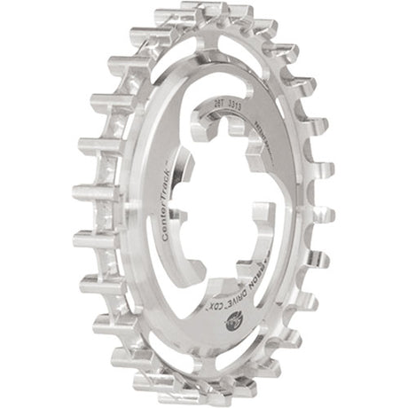 CDX Riemenscheibe hinten, Enviolo / Nuvinci - srebrny