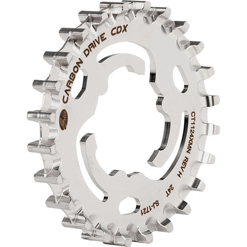 CDX Riemenscheibe hinten, Alfine / Nexus - silber