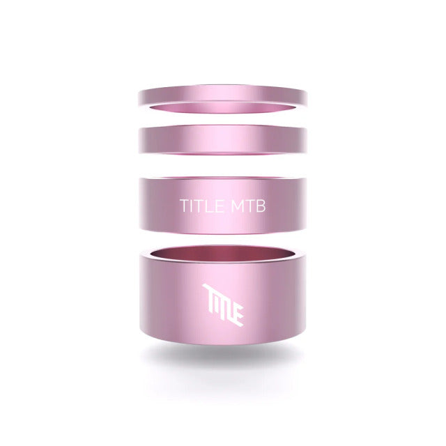Steuersatzspacer Kit - pink