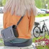 KLICKfix Lenkertasche Baggy Mini Waterproof 2L - grau