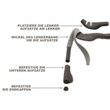 Kitchen Sink Handlebar Drop Bar + Loop Gravel-Lenker mit Aero-Auflieger