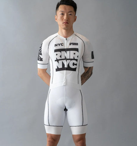 RNRNYC™ IMPACT Bib Shorts - White