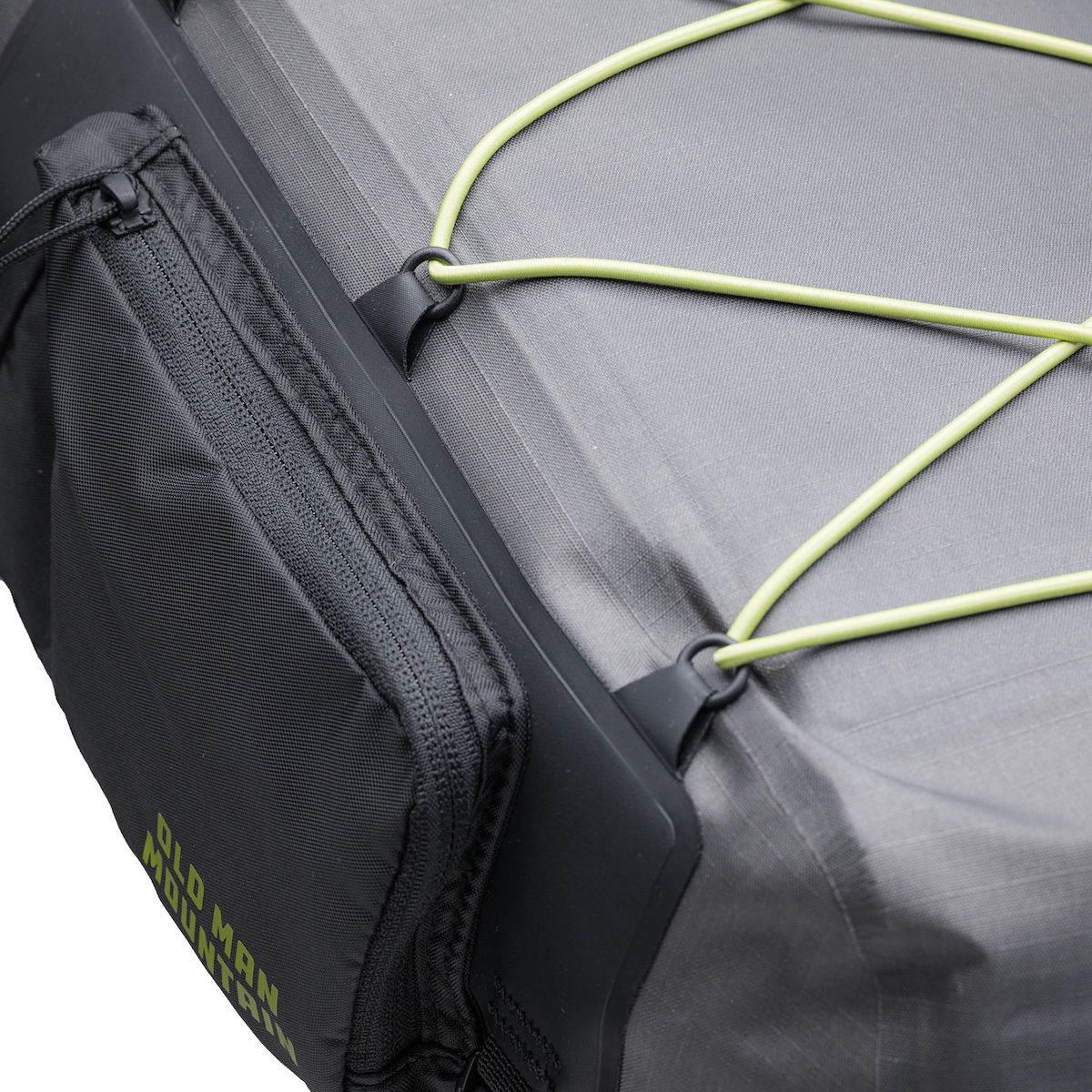 Packtasche Atlas Rack Pack 12 L - schwarz/grau/lime